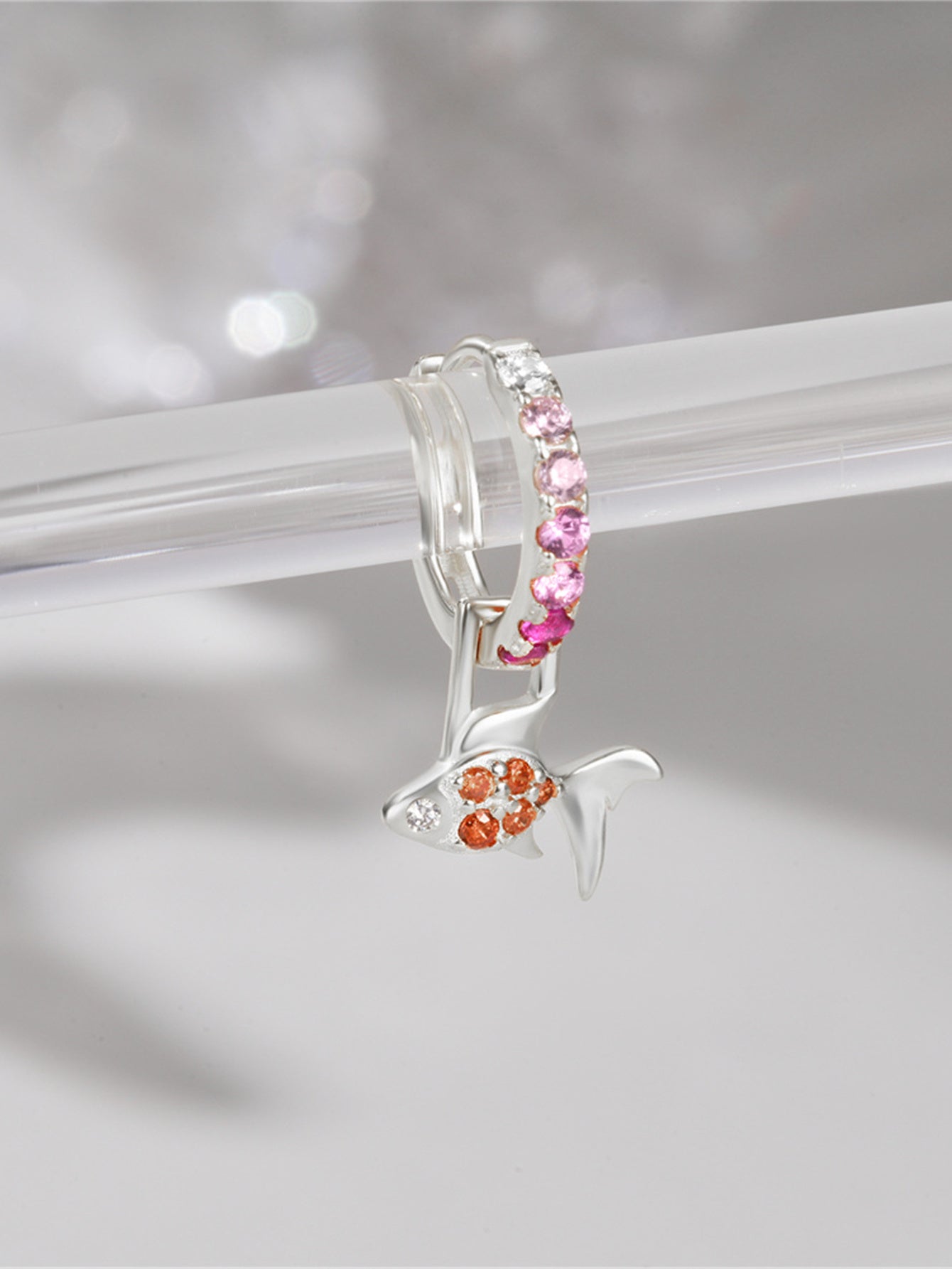 Little Fish Earrings Silver