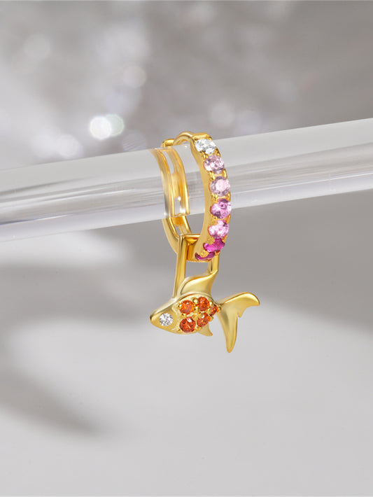 Little Fish Earrings Gold