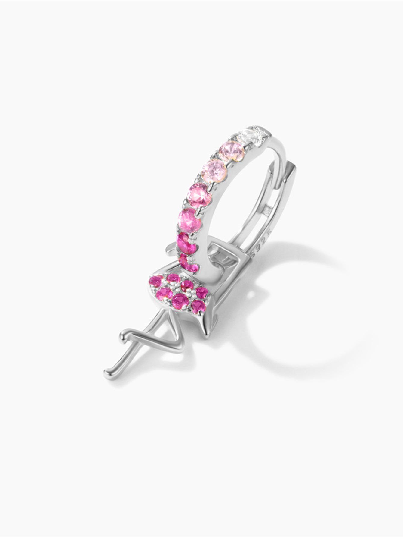 Flamingo Earrings Silver